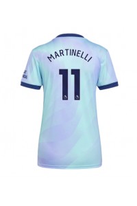 Fotbalové Dres Arsenal Gabriel Martinelli #11 Dámské Třetí Oblečení 2024-25 Krátký Rukáv